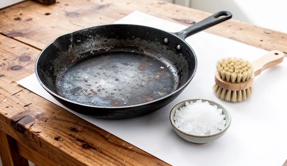 Restoring Rust on Carbon Steel Pans
